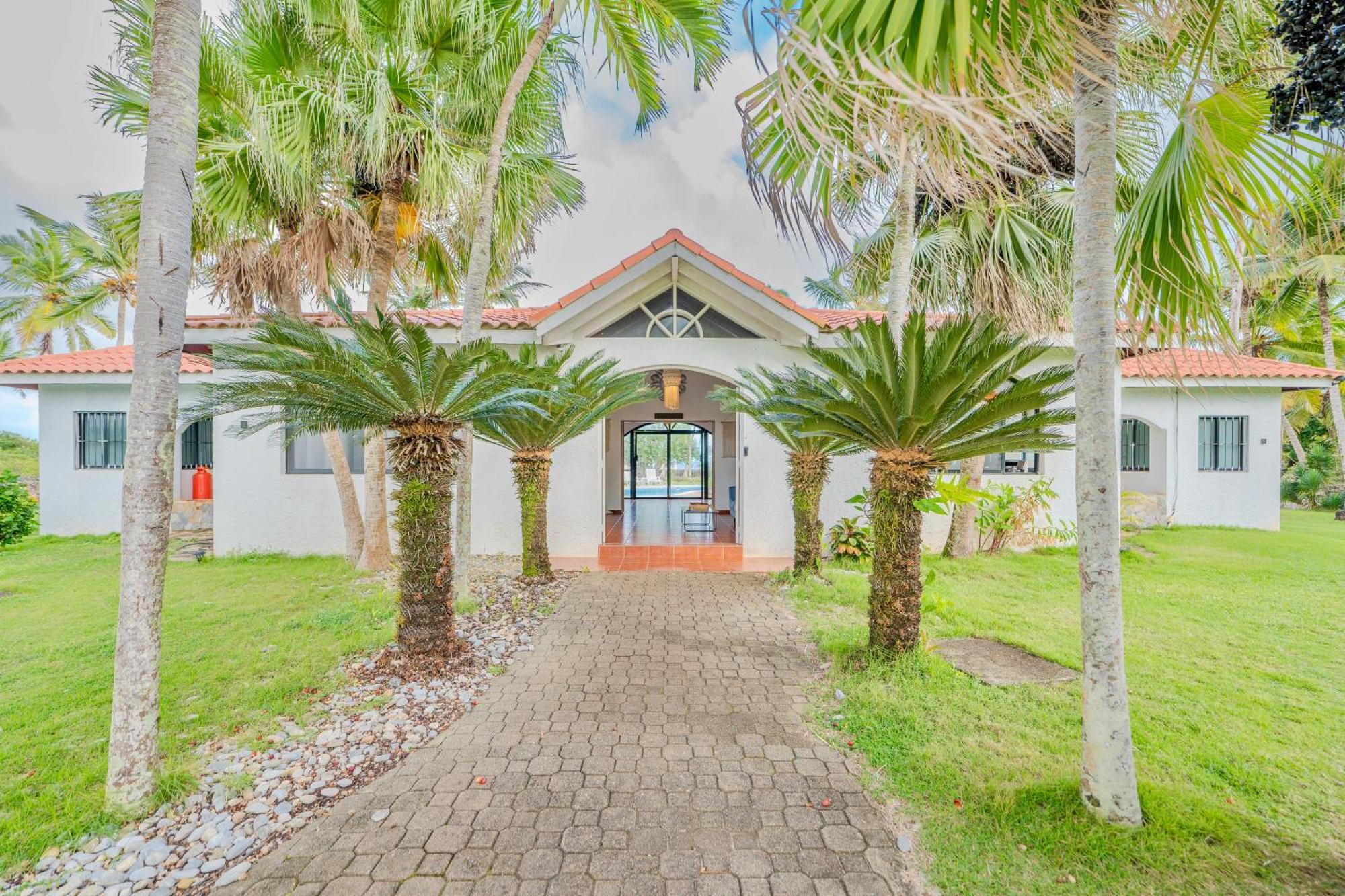 Palm House - Luxury Villa - Samana - Ocean Front Sánchez Exterior foto